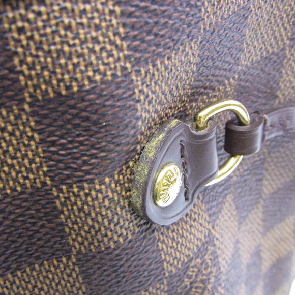 LOUIS VUITTON Brown Damier Neverfull MM Tote Bag - Picture 8 of 12